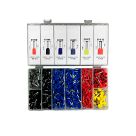 CONJUNTO TERMINAIS TUBULAR ILHOS  1200PCS